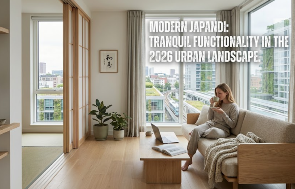 Modern applications of Japandi design in 2026 urban environments