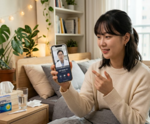 굿닥 비대면진료 및 처방전 약 배달 어플 주의사항은?